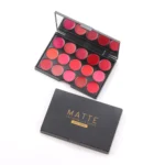 Miss Rose 15 Colors Matte Lipstick Palette