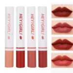 Heng Fang Hey Girl Smoke Tube Matte Lipstick 4 Pcs