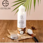Estelin Coconut Body Scrub- Exfoliating, Repairing & Whitening