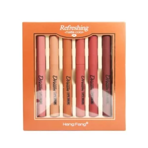 Heng Fang Silky Touch Refreshing Matte Dream Lipstick Pack Of 6