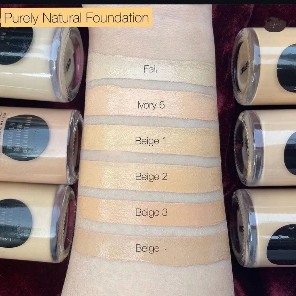 MISS ROSE Purely Natural Foundation 3 MISS ROSE Purely Natural Foundation 3