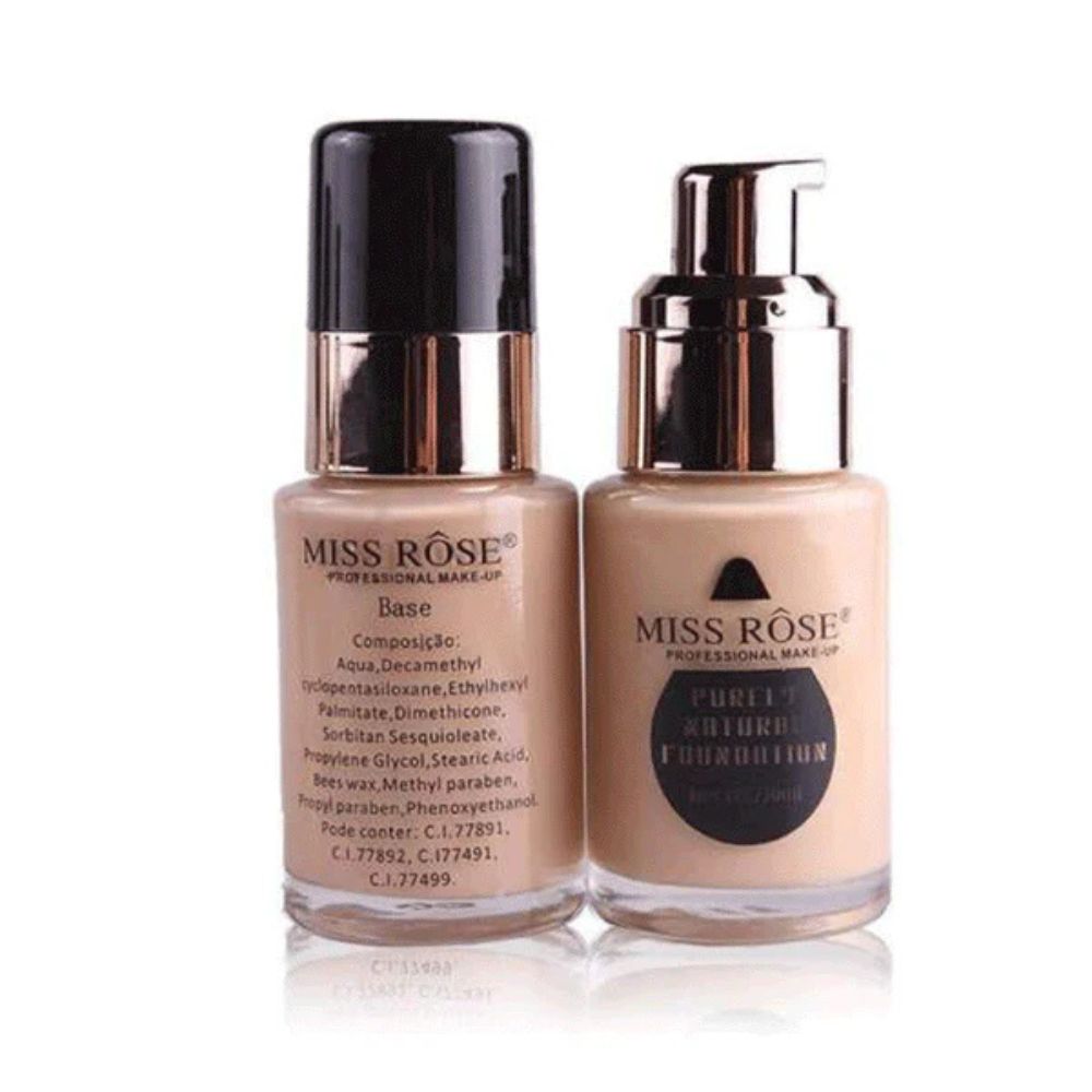 MISS ROSE Purely Natural Foundation 5 MISS ROSE Purely Natural Foundation 5