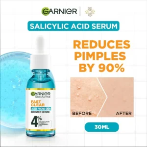 Garnier Fast Clear Serum For Acne Prone Skin - 30ml Main Image