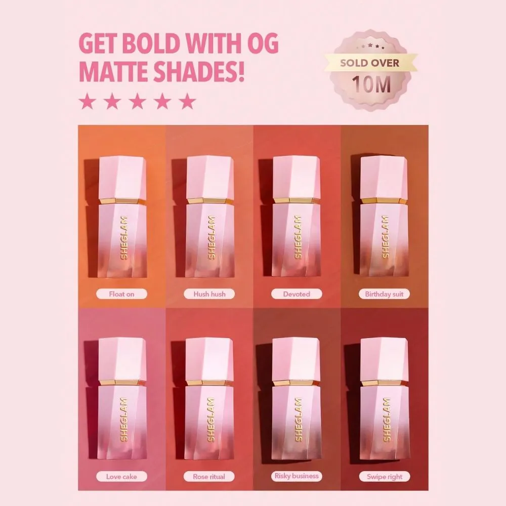 Sheglam Color Bloom Liquid Blush Matte Finish New Shades Added Sheglam Color Bloom Liquid Blush Matte Finish New Shades Added