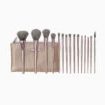 BH Cosmetics Lavish Elegance Brush Set - 15 Pieces with Cosmetic Bag