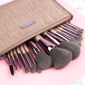 BH Cosmetics Lavish Elegance Brush Set - 15 Pieces with Cosmetic Bag (6)