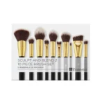 BH Cosmetics Sculpt And Blend 2 - 10 Pieces Brush Set - Box