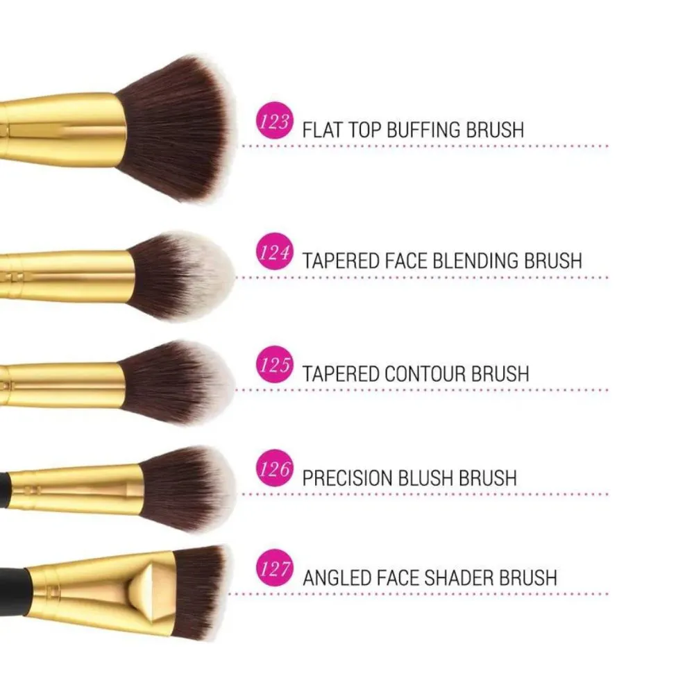 BH Cosmetics Sculpt And Blend 2 - 10 Pieces Brush Set - Info Graphic 1 BH Cosmetics Sculpt And Blend 2 - 10 Pieces Brush Set - Info Graphic 1