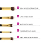 BH Cosmetics Sculpt And Blend 2 - 10 Pieces Brush Set - Info graphic 2
