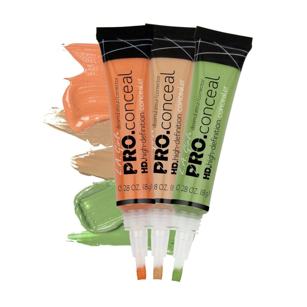 LA Girl HD Pro.Conceal HD High Coverage Concealer (Pack of 3)