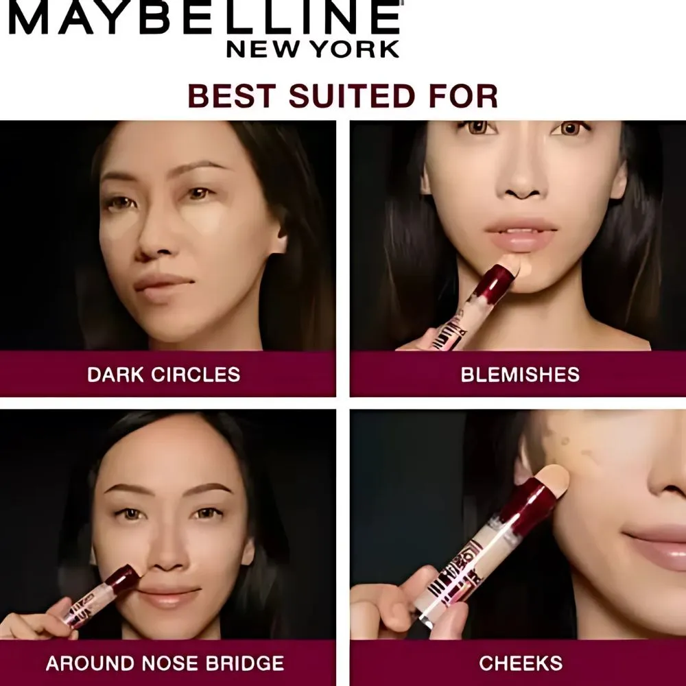 Maybelline Instant Age Rewind Dark Circle Concealer - Instructions