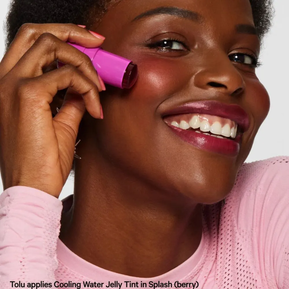 Milk Makeup Cooling Water Jelly Tint Lip + Cheek Blush Stain - Model Milk Makeup Cooling Water Jelly Tint Lip + Cheek Blush Stain - Model