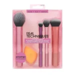Real Techniques Everyday Essentials Makeup Brush Set and Sponge Smooth Blender Main Photo