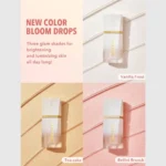 SHEGLAM Glow Bloom Liquid Highlighter - Info Graphics