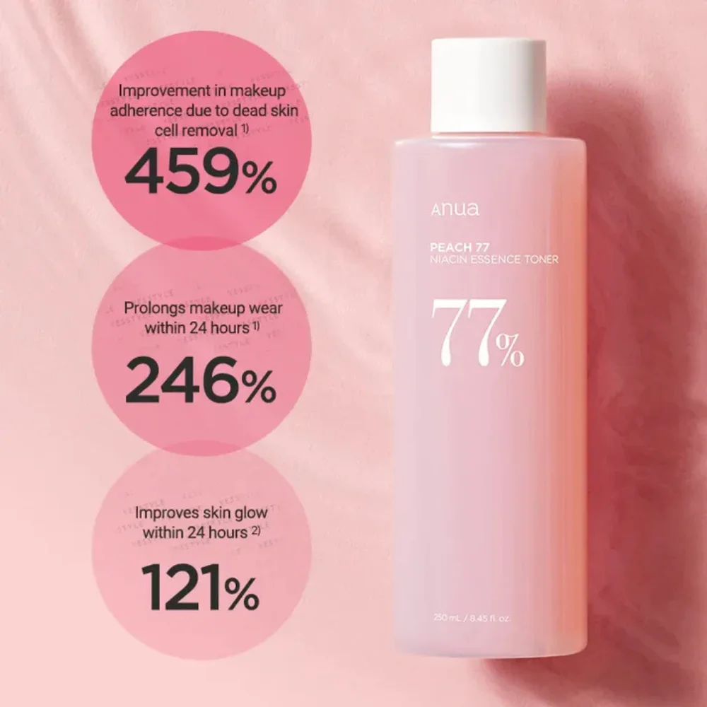 ANUA Peach 77 Niacin Essence Toner 250ml