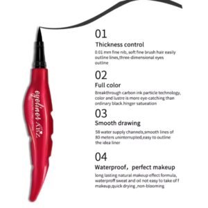 ABZ Waterproof 24 Hours Long Lasting Feather Eyeliner Black 2ml