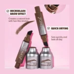 Hudamoji Brush and Dip Eyebrow Pen info three