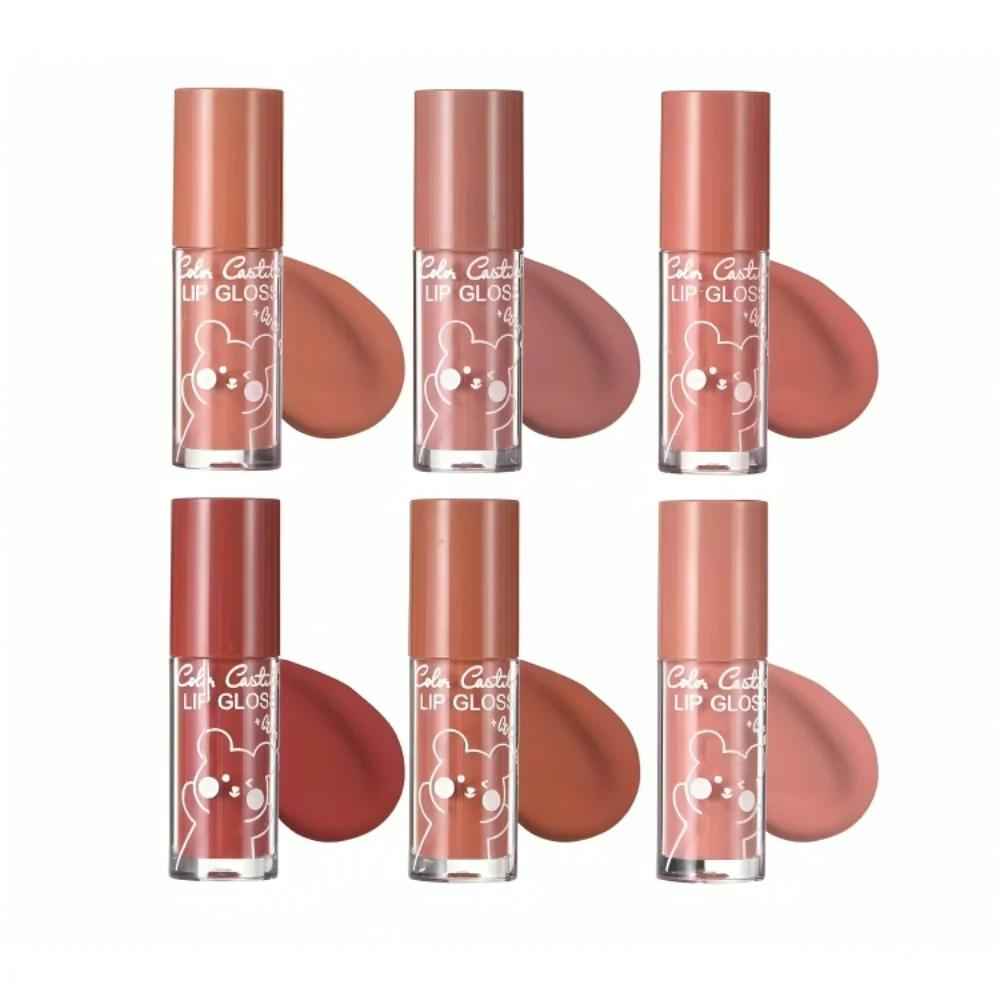 COLOR CASTLE Nude Lip Gloss Set of 6