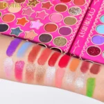 Kevin & Coco 80 Color Star Girl Eyeshadow Palette Swatches