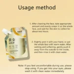 Retinol Gold Facial Mask Info usage