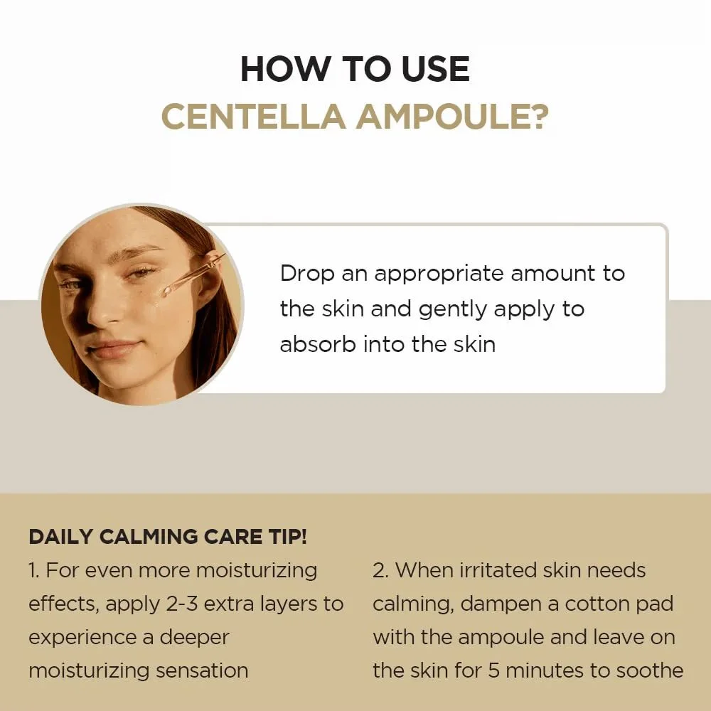 Skin1004 Madagascar Centella Asiatica Ampoule Facial Serum - 100ml - Usage Info Skin1004 Madagascar Centella Asiatica Ampoule Facial Serum - 100ml - Usage Info