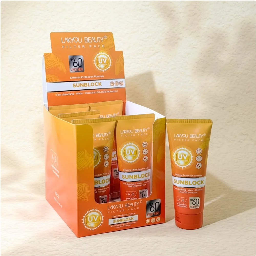 LACKYOU BEAUTY Extreme Protection Formula Sunblock - SPF 60 (6) LACKYOU BEAUTY Extreme Protection Formula Sunblock - SPF 60 (6)