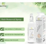 Ecrin Original Hair Removal Spray 150ml - info Graphic 2