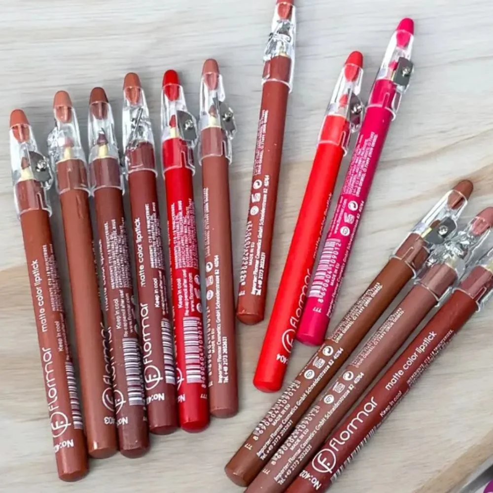 Flormar Lipstick Pencils Pack of 12 Mixed Shades - Second Picture