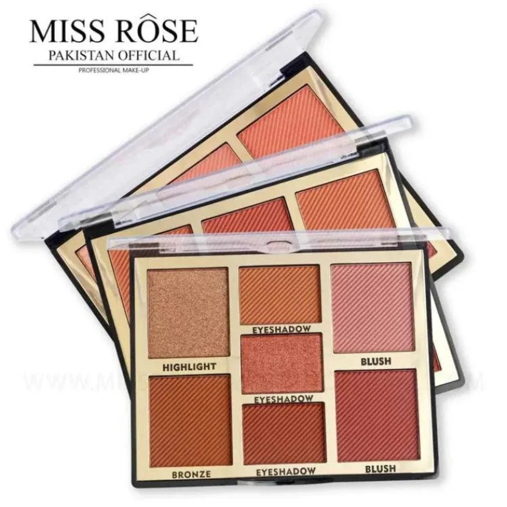Miss Rose - 7 Colors Blush Bright Shimmer Powder Miss Rose - 7 Colors Blush Bright Shimmer Powder