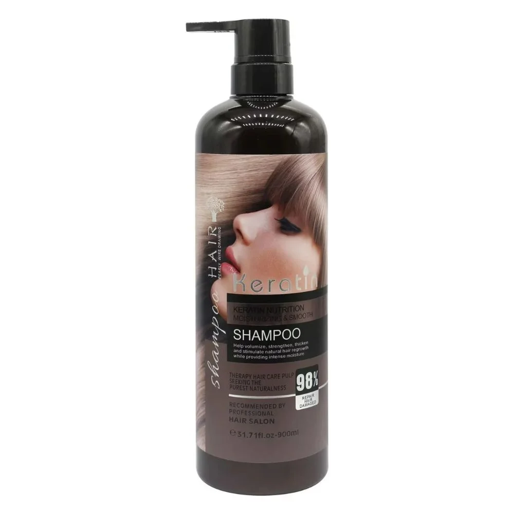 Keratin Nutrition Smooth Moistruizing Shampoo 900ml - Repair Hair Damage