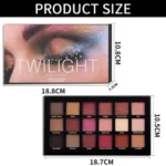Miss Rose Twilight Dusk Eyeshadow Palette Professional Makeup 19.8g 7001-013L