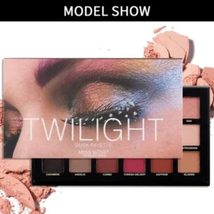 Miss Rose Twilight Dusk Eyeshadow Palette Professional Makeup 19.8g 7001-013L