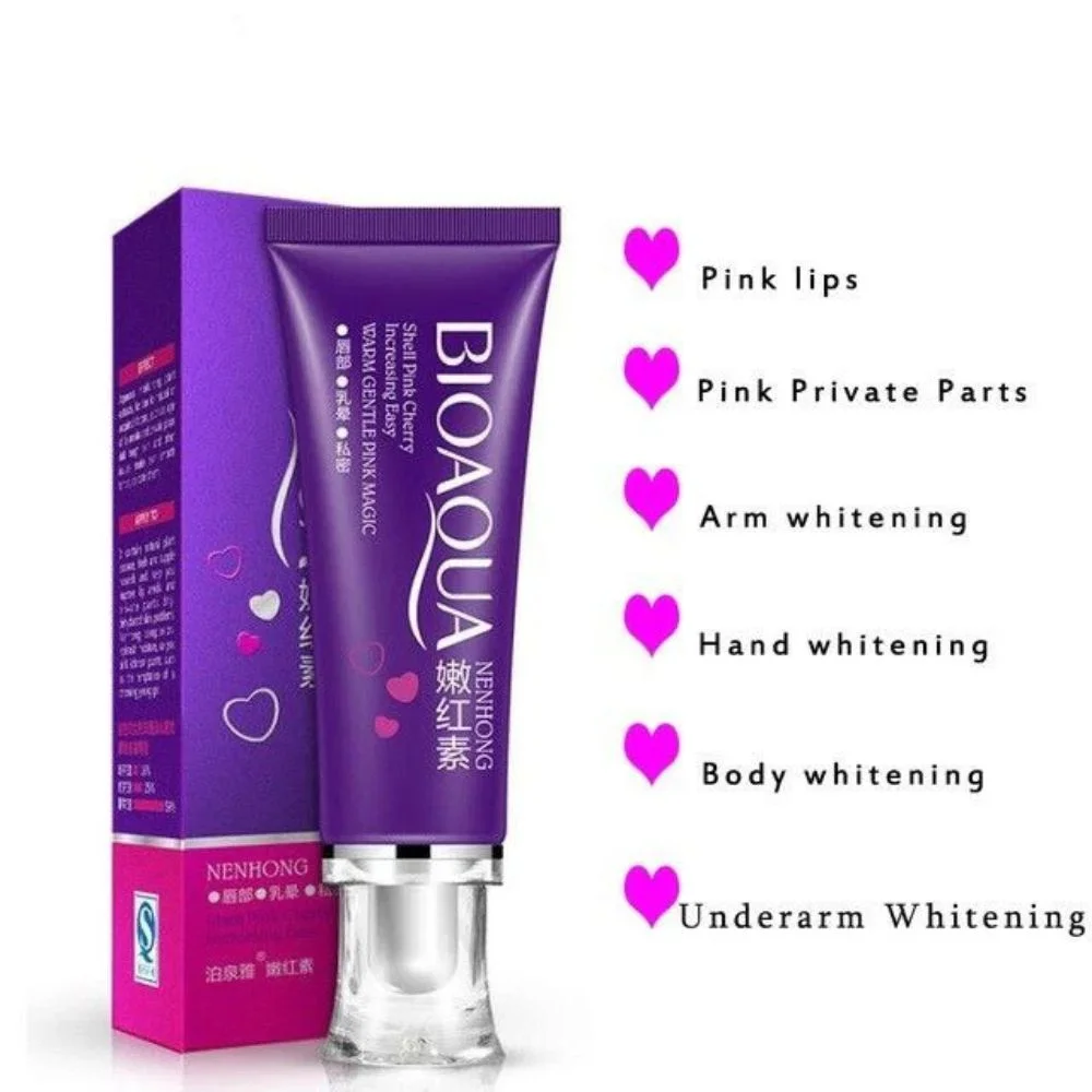 BIOAQUA Nenhong Magic Pink Body Private Part Cream Gel Lips Soft Cream 30ml - BQY08220