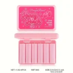 Dragon Ranee - Honey Peach Matte Lipstick Set of 6