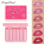 Dragon Ranee - Honey Peach Matte Lipstick Set of 6