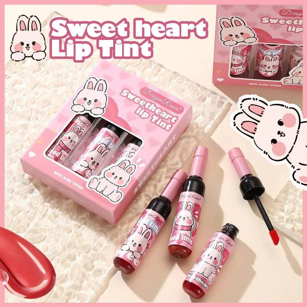 Dragon Ranee 3pcs Sweetheart Lip Tint Set (3)