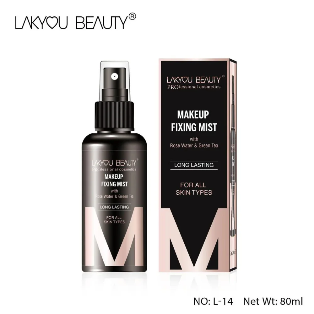 Lackyou Makeup Fixing Mist with Rose Water & Green Tea