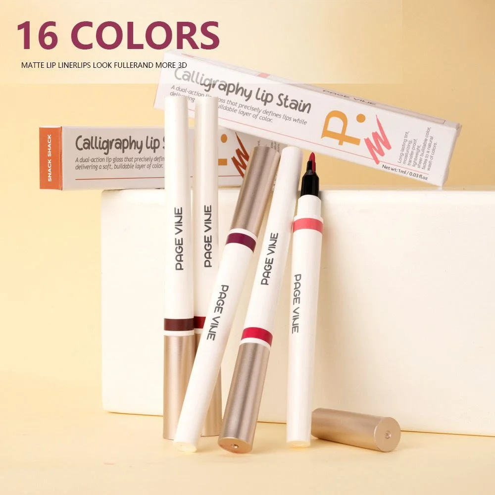 Page Vine 16 color Calligraphy Lip Stain