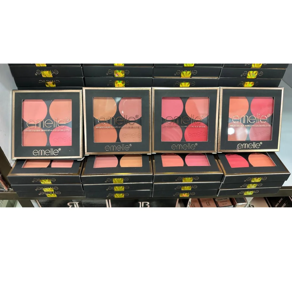 Emelie Professional Makeup 4 Color Palette