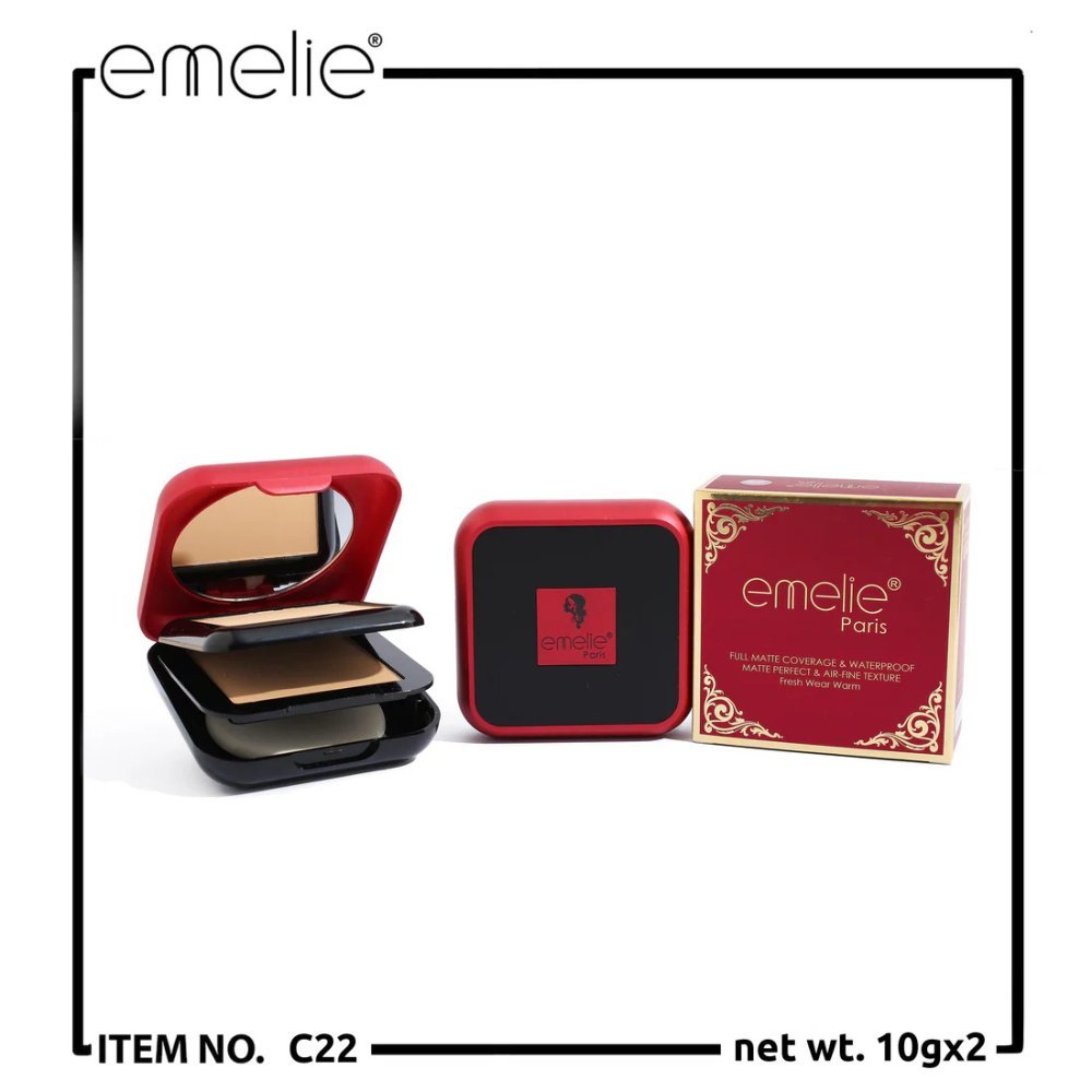 Emelie Matte Coverage Compact Powder