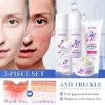 SADOER Whitening Spot Removing 5 Piece Set Nourishing and Moisturizing Skincare