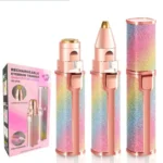 2 in 1 Electric Rechargeable Hair Remover Trimmer For Women