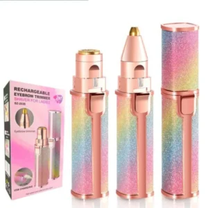 2 in 1 Electric Rechargeable Hair Remover Trimmer For Women