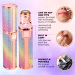 2 in 1 Electric Rechargeable Hair Remover Trimmer For Women