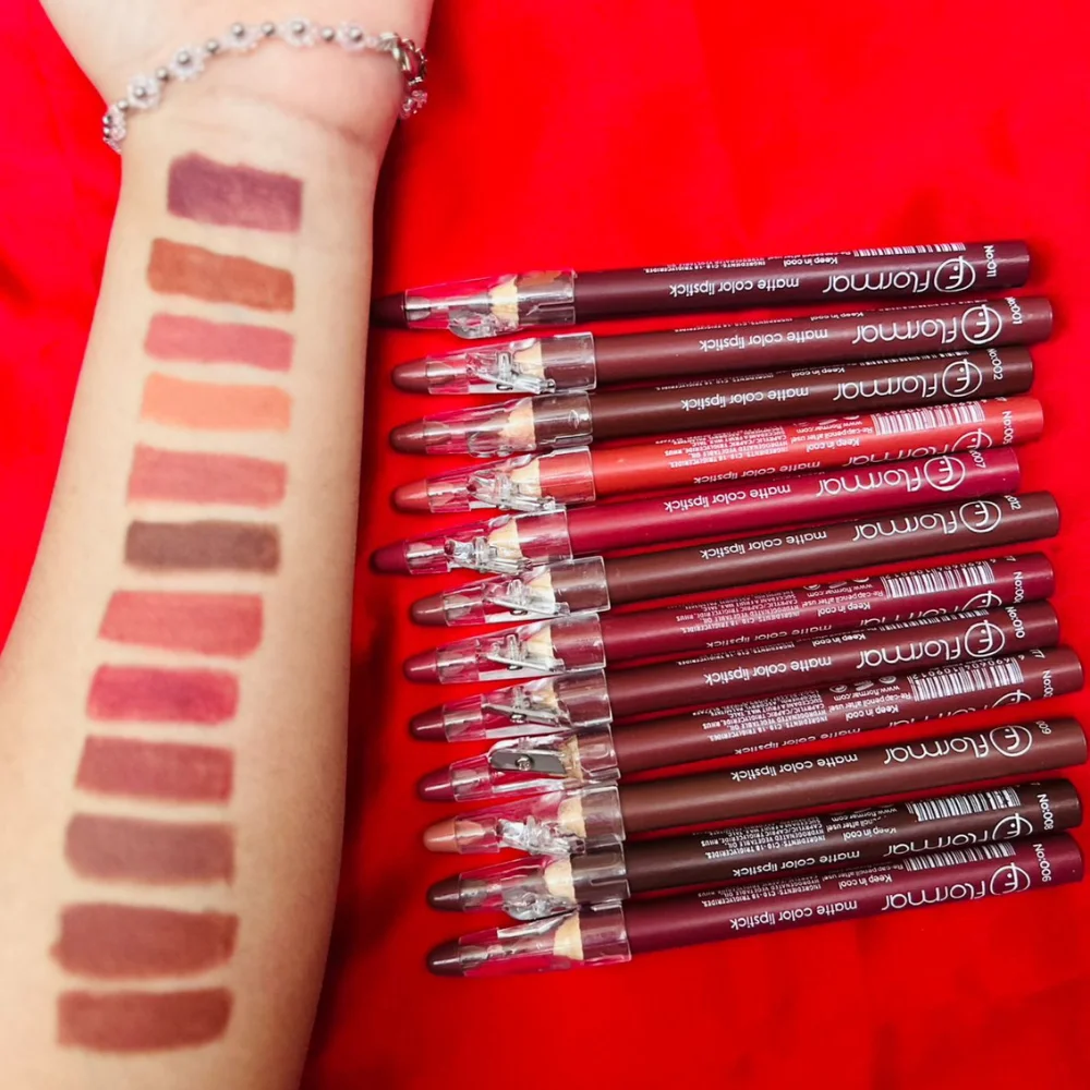Flormar Matte lipstick Pencil Pack Of 12