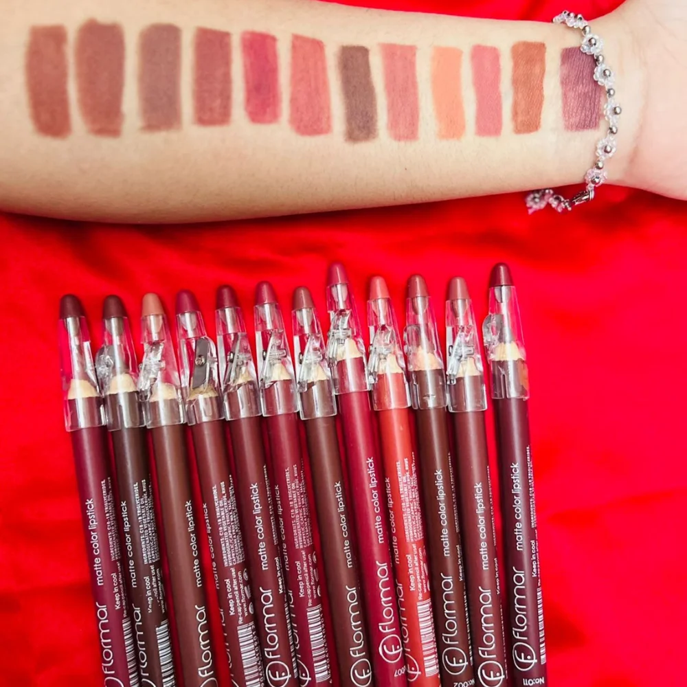 Flormar Matte lipstick Pencil Pack Of 12