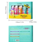 Sadoer 5pcs Ice Cream Hydrating Fragrance Hand Cream