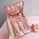 5 Pcs Plastic Box Brushes Set