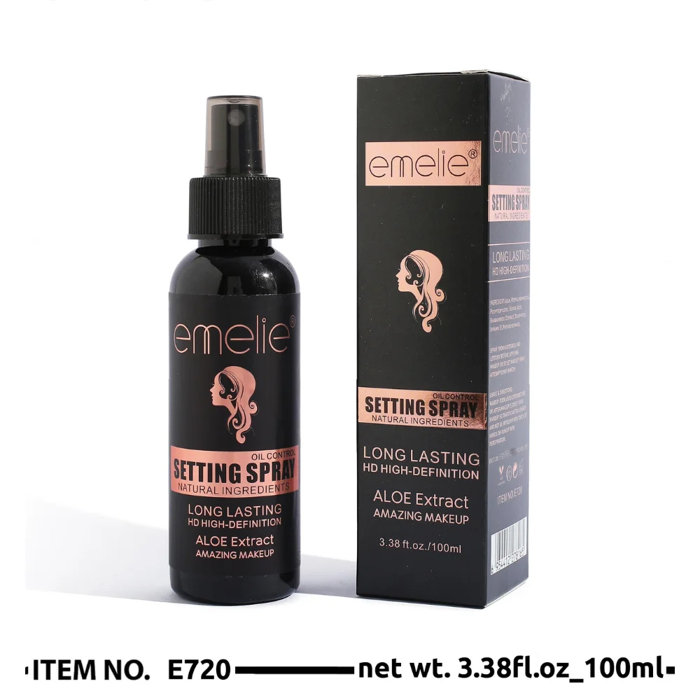 Emelie Cosmetics Makeup Setting Spray With Aloe Extract