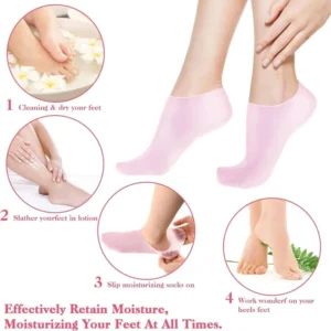 Silicone Moisturizing Socks picture 02